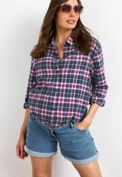 Next Maternity Mom Style Standard - Short En Jean - Light Blue Denim