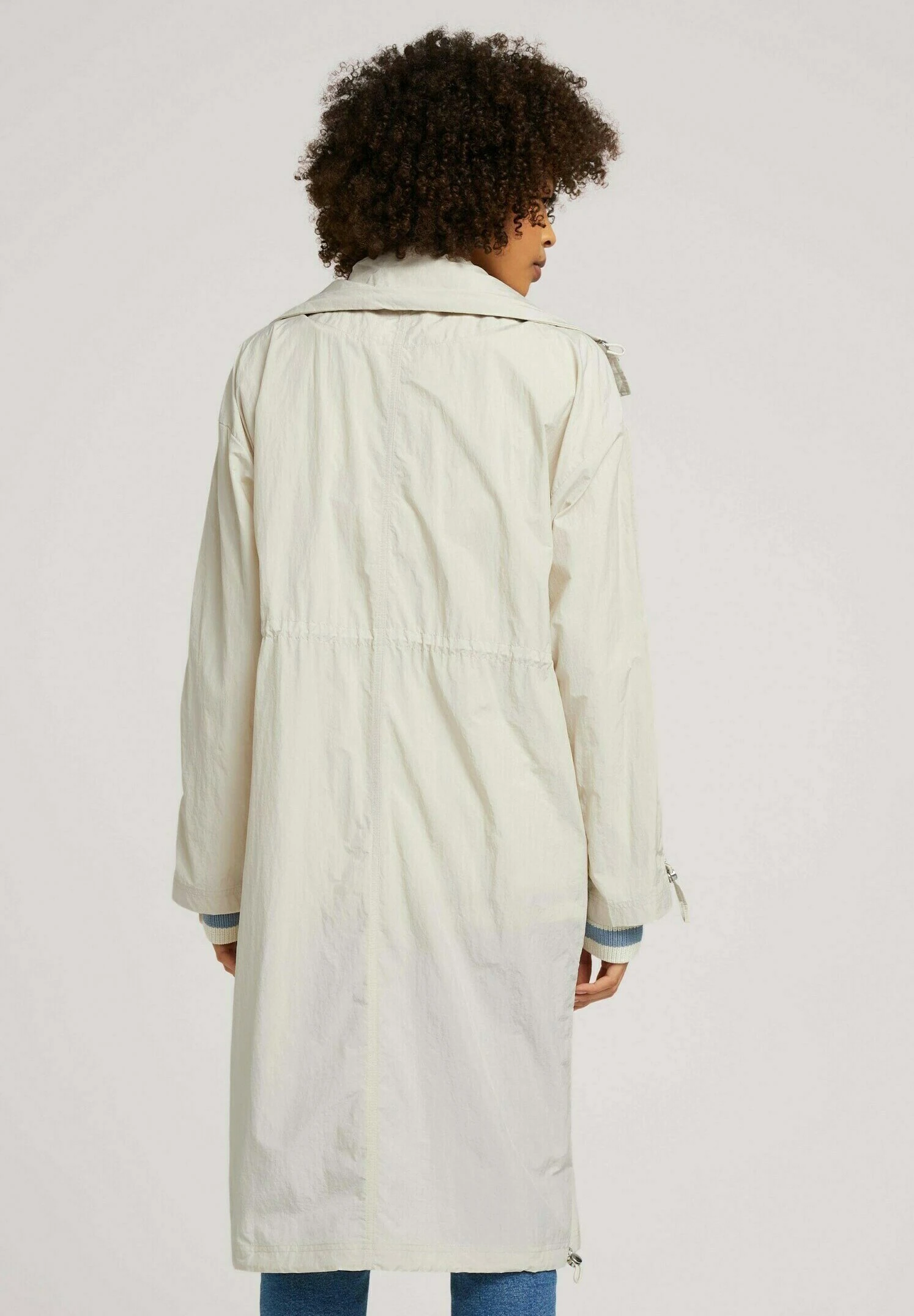 Tom Tailor Regular Fit Mit Langen Ärmeln Mit Turn-Up-Option - Parka - Light Cashew Beige 5 Tom Tailor Regular Fit Mit Langen Ärmeln Mit Turn-Up-Option - Parka - Light Cashew Beige – Image 3