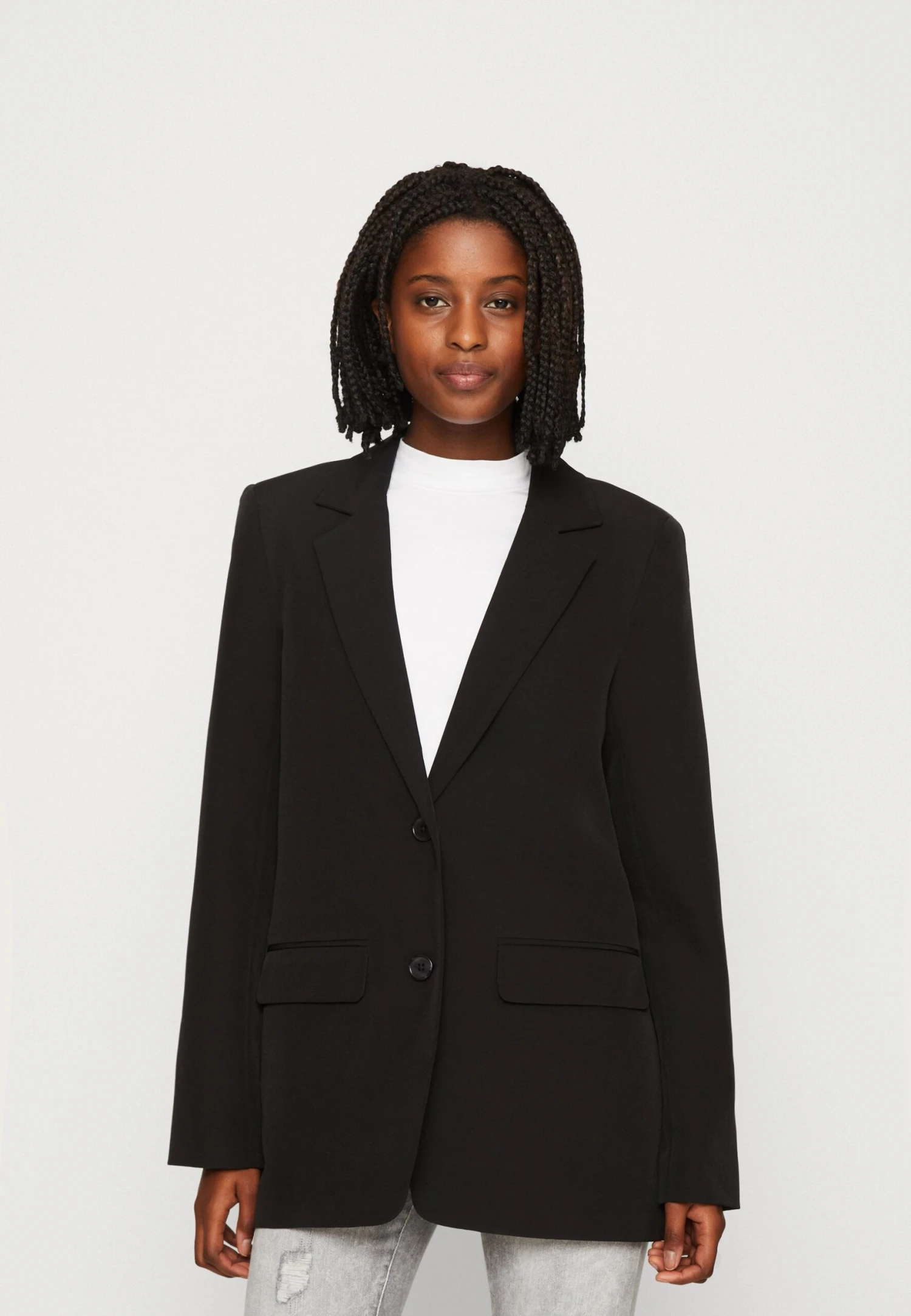Vila Vikamma Noos - Manteau Court - Black 3 Vila Vikamma Noos - Manteau Court - Black