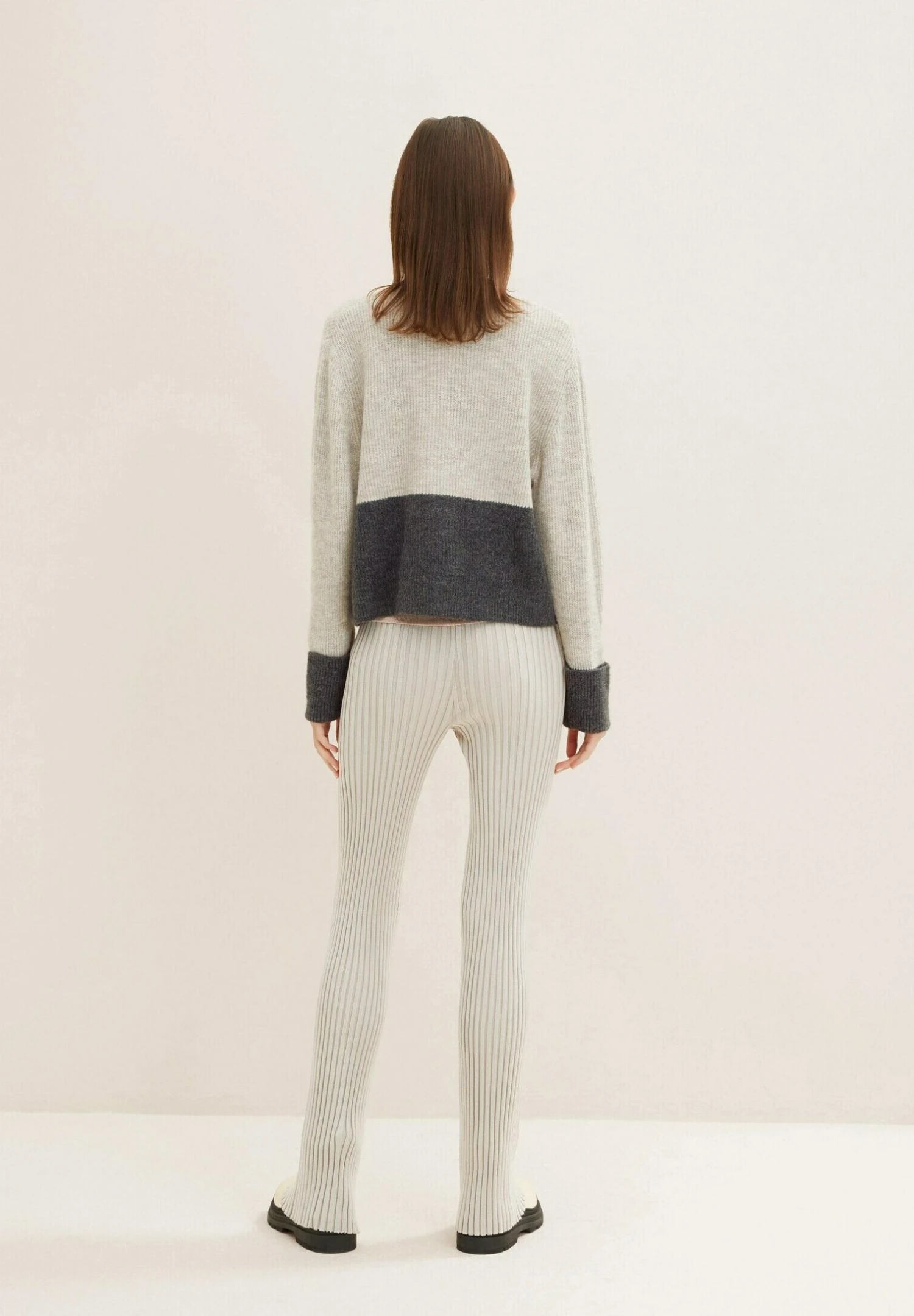 TOM TAILOR Denim Gilet - Shale Grey Melange 5 TOM TAILOR Denim Gilet - Shale Grey Melange – Image 3