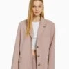 BERSHKA Tailored With Buttons - Manteau Court - Pink -Next Soldes 4269538f9b3b4cc398a7af79b57d0d51