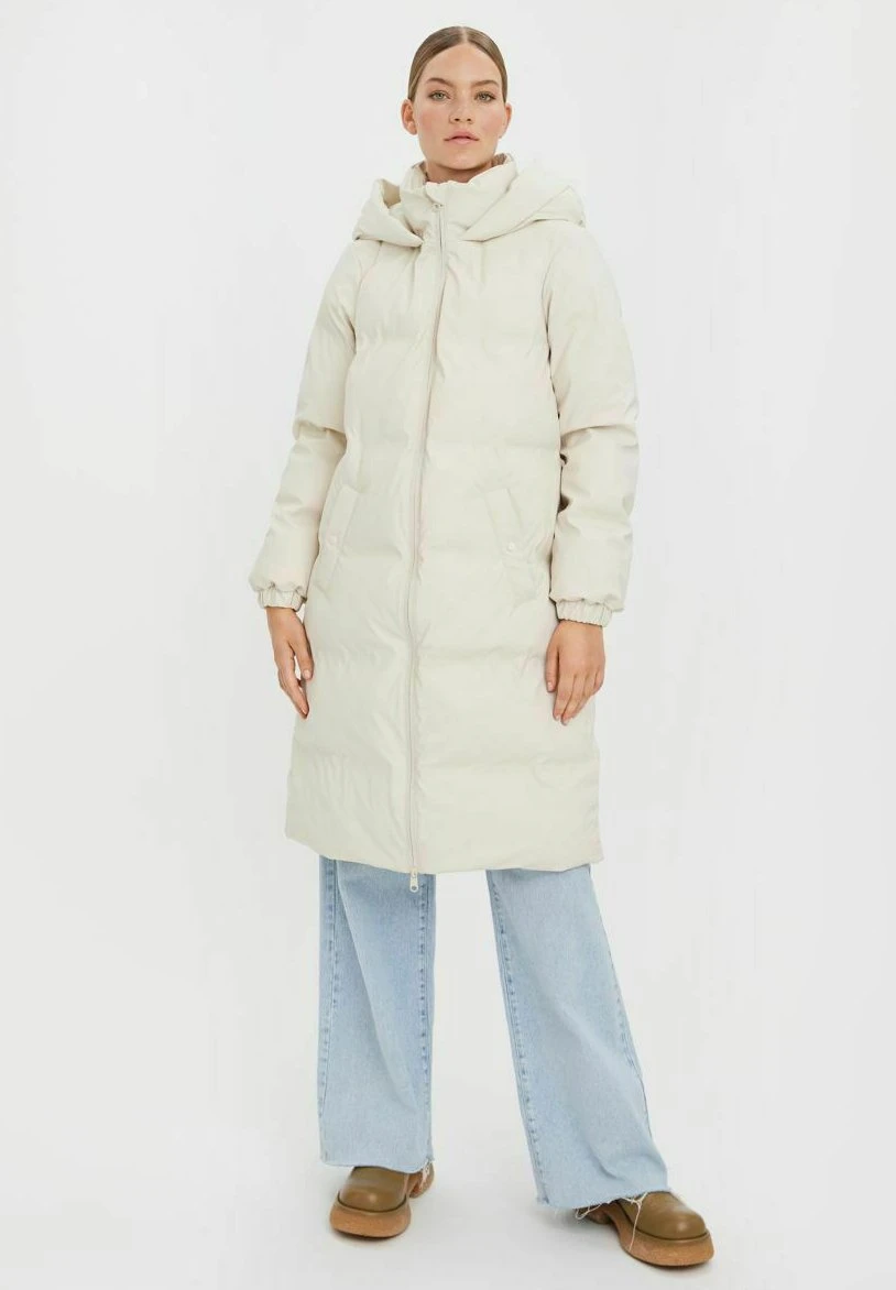 Vero Moda Vmnoe Long Coated Boos - Manteau D'Hiver - Birch 3 Vero Moda Vmnoe Long Coated Boos - Manteau D'Hiver - Birch