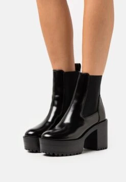 ONLY Shoes Onltasha Bootie - Bottines À Plateau - Black