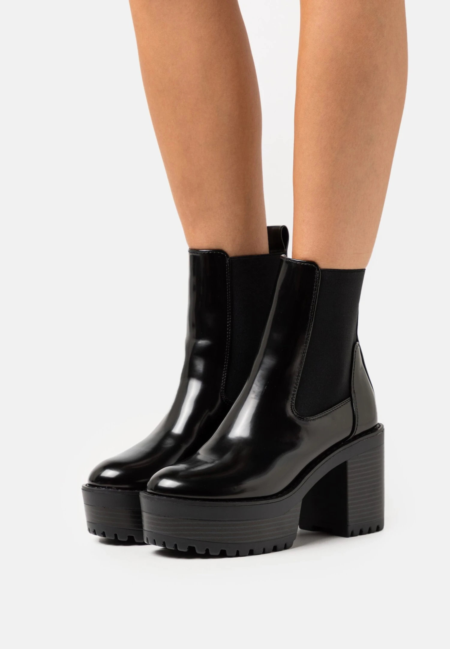 ONLY Shoes Onltasha Bootie - Bottines À Plateau - Black 3 ONLY Shoes Onltasha Bootie - Bottines À Plateau - Black