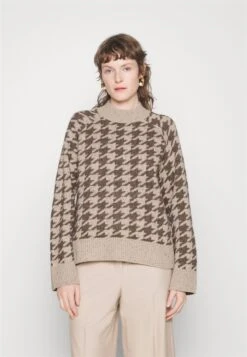 Selected Femme Slfbirdy High Neck - Pullover - Sandshell