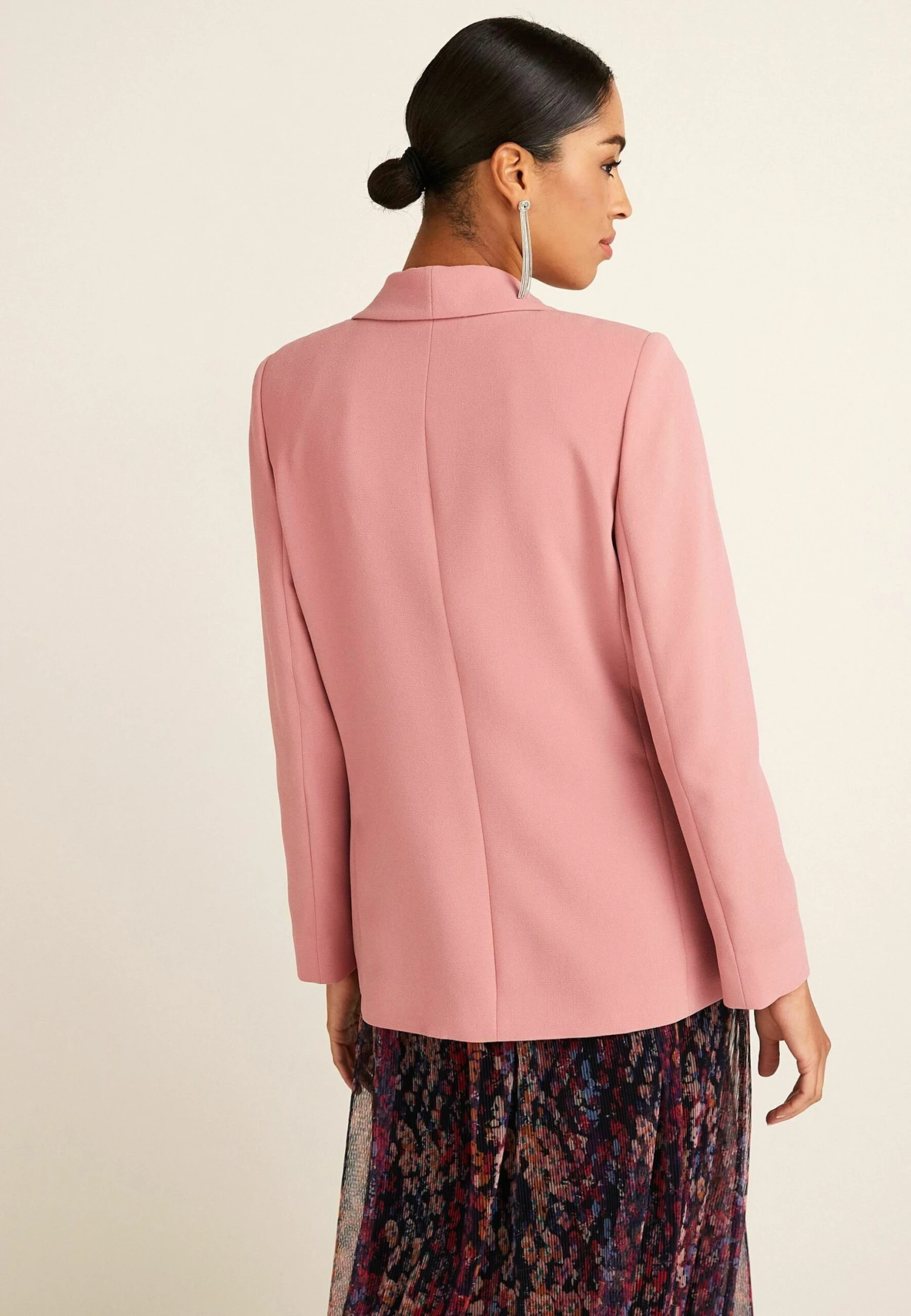 Next Soft - Manteau Court - Blush Pink 4 Next Soft - Manteau Court - Blush Pink – Image 2