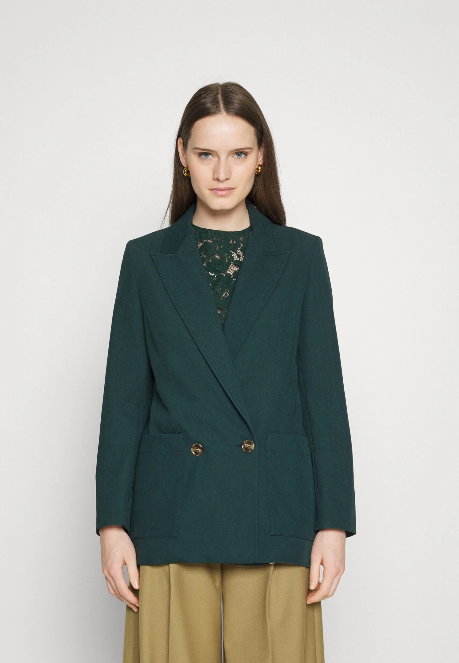 IVY OAK Jacky - Manteau Court - Bottle Green 3 IVY OAK Jacky - Manteau Court - Bottle Green