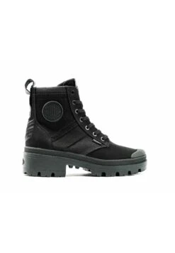 Palladium Pallabase Hi Army - Bottines À Plateau - Black -Next Soldes 48331865991b4ad3aae53248123777f3