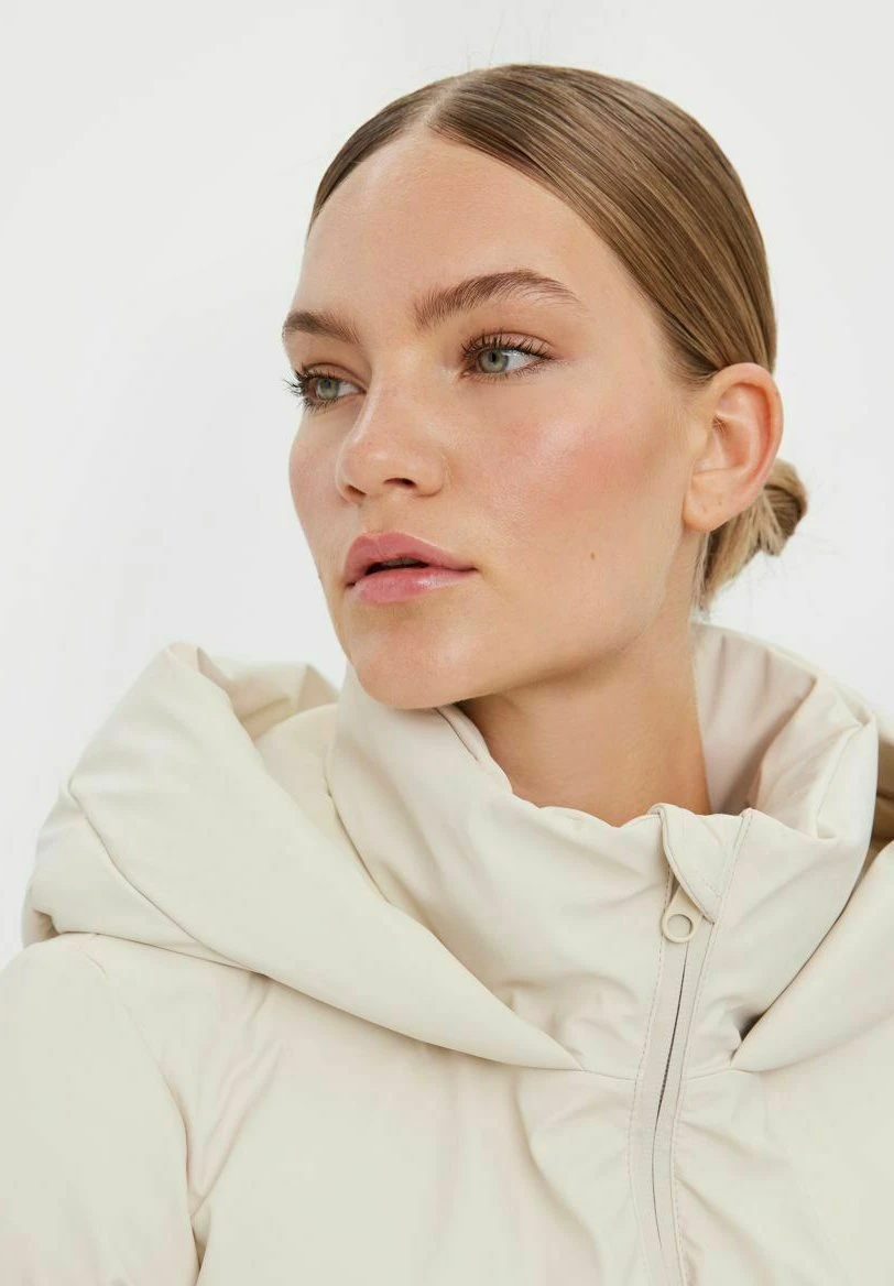 Vero Moda Vmnoe Long Coated Boos - Manteau D'Hiver - Birch 6 Vero Moda Vmnoe Long Coated Boos - Manteau D'Hiver - Birch – Image 4