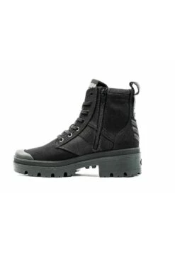 Palladium Pallabase Hi Army - Bottines À Plateau - Black