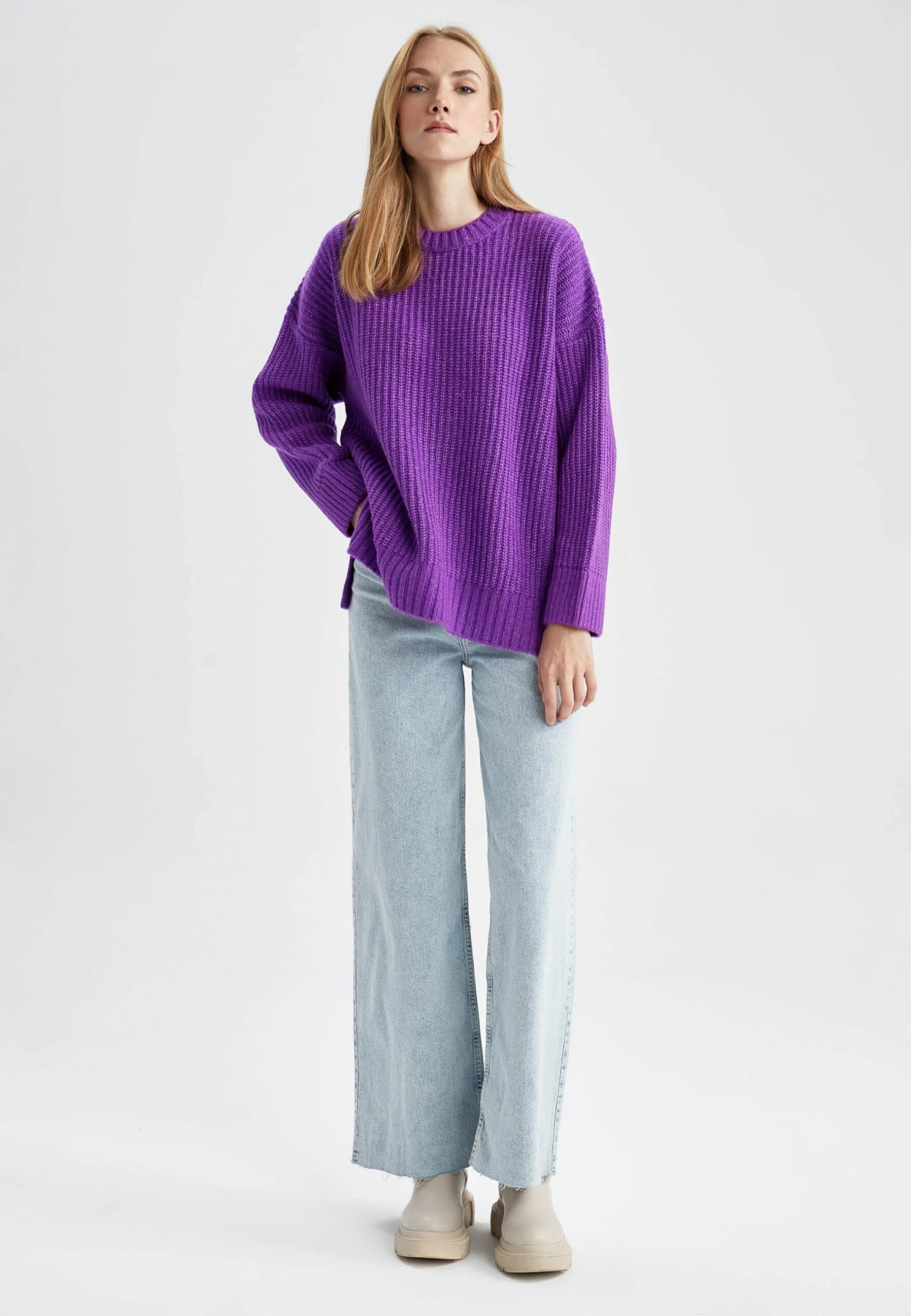 DeFacto Pullover - Pink 4 DeFacto Pullover - Pink – Image 2