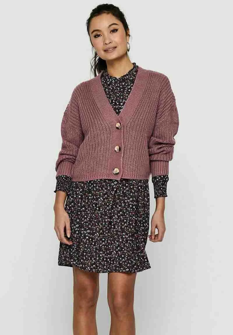 ONLY Carolspring Ls - Gilet - Nostalgia Rose 3 ONLY Carolspring Ls - Gilet - Nostalgia Rose