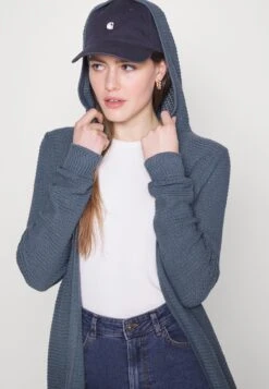 Vero Moda Tall Vmskyla Hood Cardigan - Gilet - China Blue -Next Soldes 4baf5794fd5b4ee8b36e4ba1c10894f4