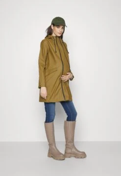 Mamalicious Mldrops Tikka Rain Coat - Parka - Dark Olive -Next Soldes 4bdf5315faa14944a811cb468fd00508