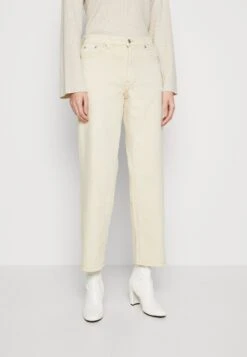 MOSS COPENHAGEN Melana Melanie Ankle - Jean Droit - Oatmeal