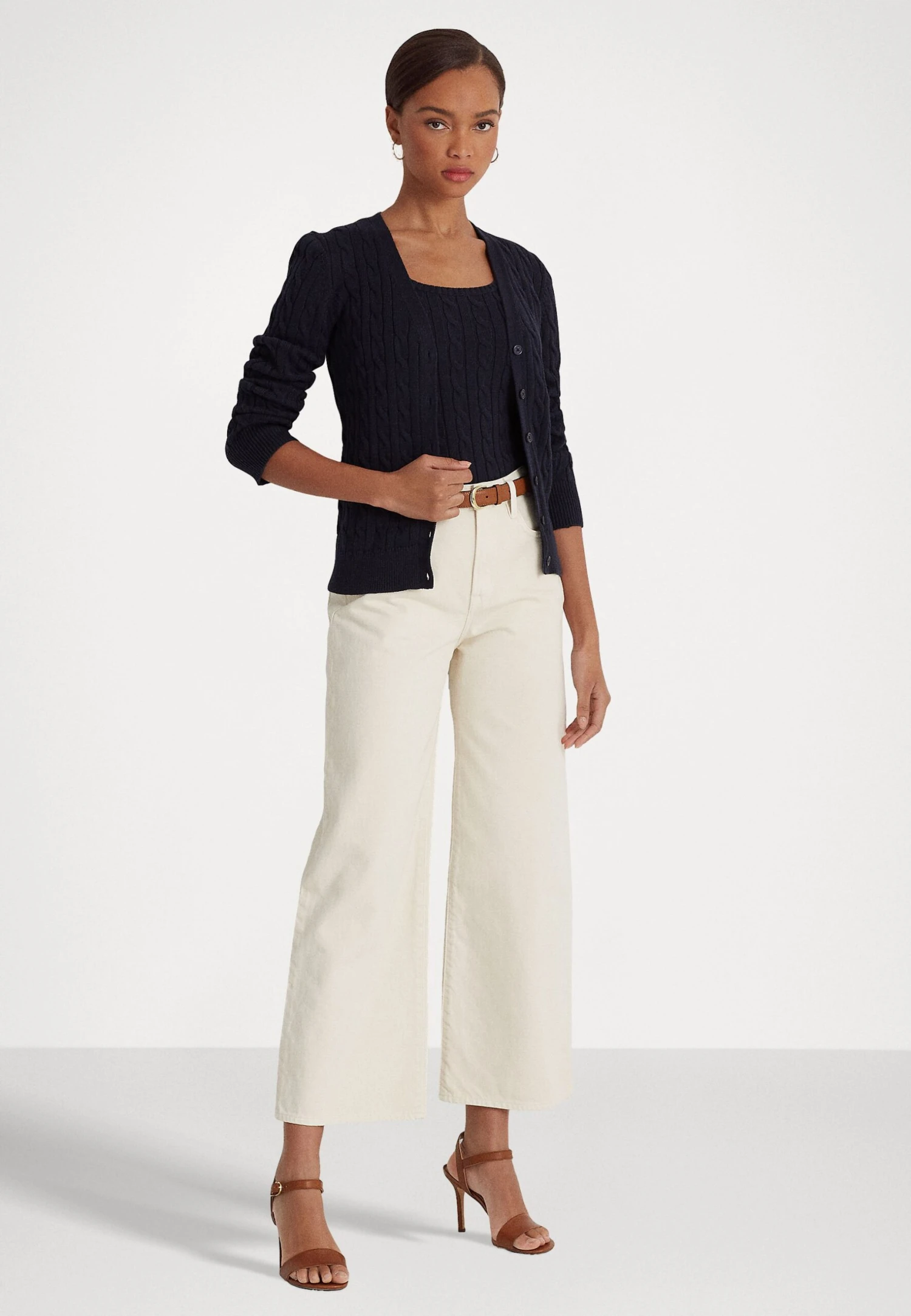 Katsaj Long Sleeve Cardigan - Gilet - Navy 4 Katsaj Long Sleeve Cardigan - Gilet - Navy – Image 2