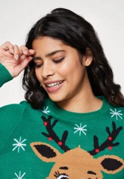 ONLY Onlxmas Rudolphia - Pullover - Lush Meadow 11 ONLY Onlxmas Rudolphia - Pullover - Lush Meadow -Next Soldes 512438e7b7a743ca9872b5f75f3712cf