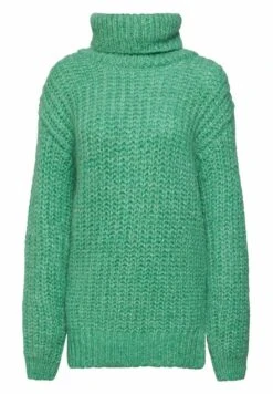 ESPRIT Chunky Rollneck - Pullover - Light Green -Next Soldes 52259c047dae41279b68e69d246e2e85