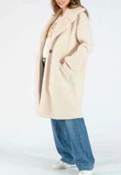 Cache Coeur Leonie - Manteau D'Hiver - Beige