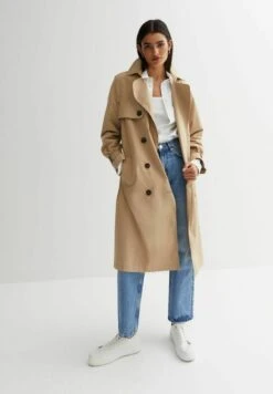 New Look Belted - Trench - Camel -Next Soldes 5290a00f300d4df7b97e2ee87ea6d52c