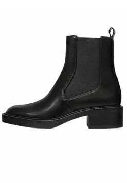 Stradivarius Flache Casual - Boots À Talons - Black