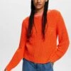 ESPRIT Tape Stitch - Pullover - Orange Red New -Next Soldes 54cf8e9f7ae243458ac046ce8a262401