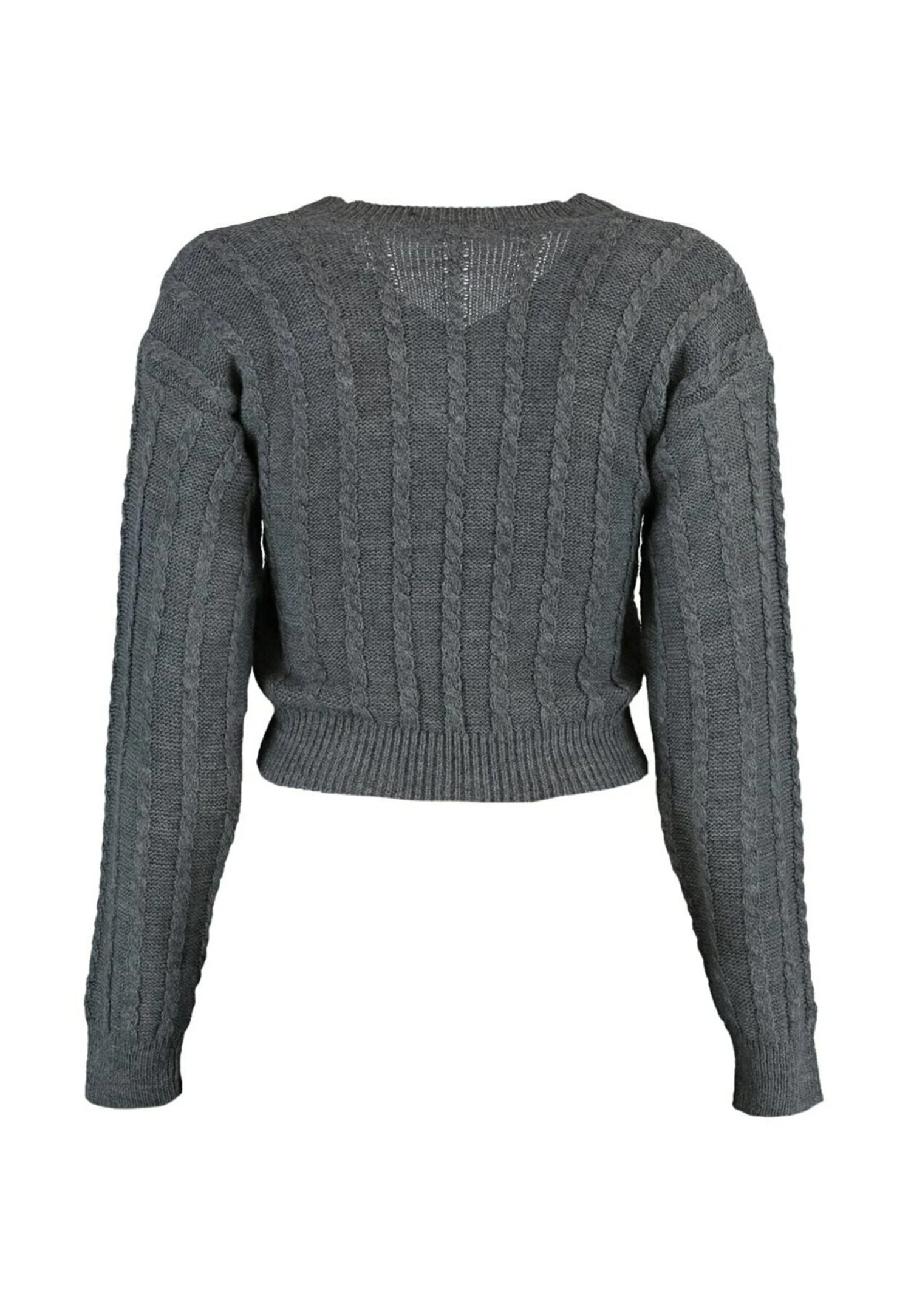 Trendyol Pullover - Gray 9 Trendyol Pullover - Gray – Image 7