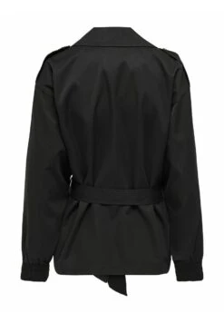 ONLY Kurzer - Trench - Black -Next Soldes 581feccef2644d94957efbe0fb9bdf47