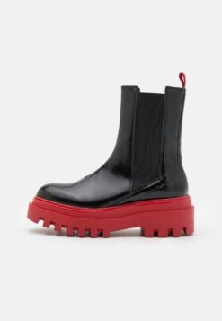 Calvin Klein Jeans Flatform Chelsea Boot - Bottines À Plateau - Black 9 Calvin Klein Jeans Flatform Chelsea Boot - Bottines À Plateau - Black -Next Soldes 5a01f7feefc04eeb8442c810feba446f