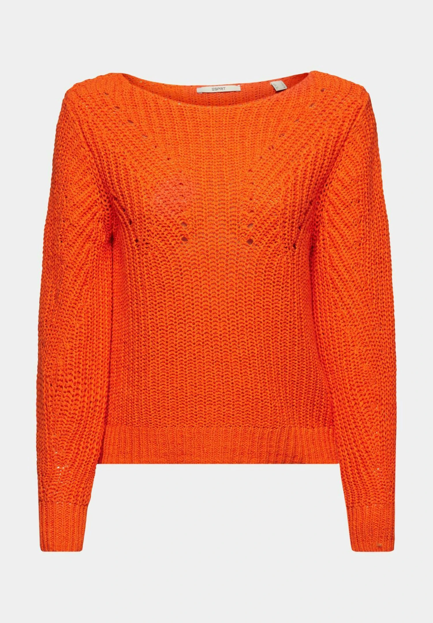 ESPRIT Tape Stitch - Pullover - Orange Red New 10 ESPRIT Tape Stitch - Pullover - Orange Red New – Image 8