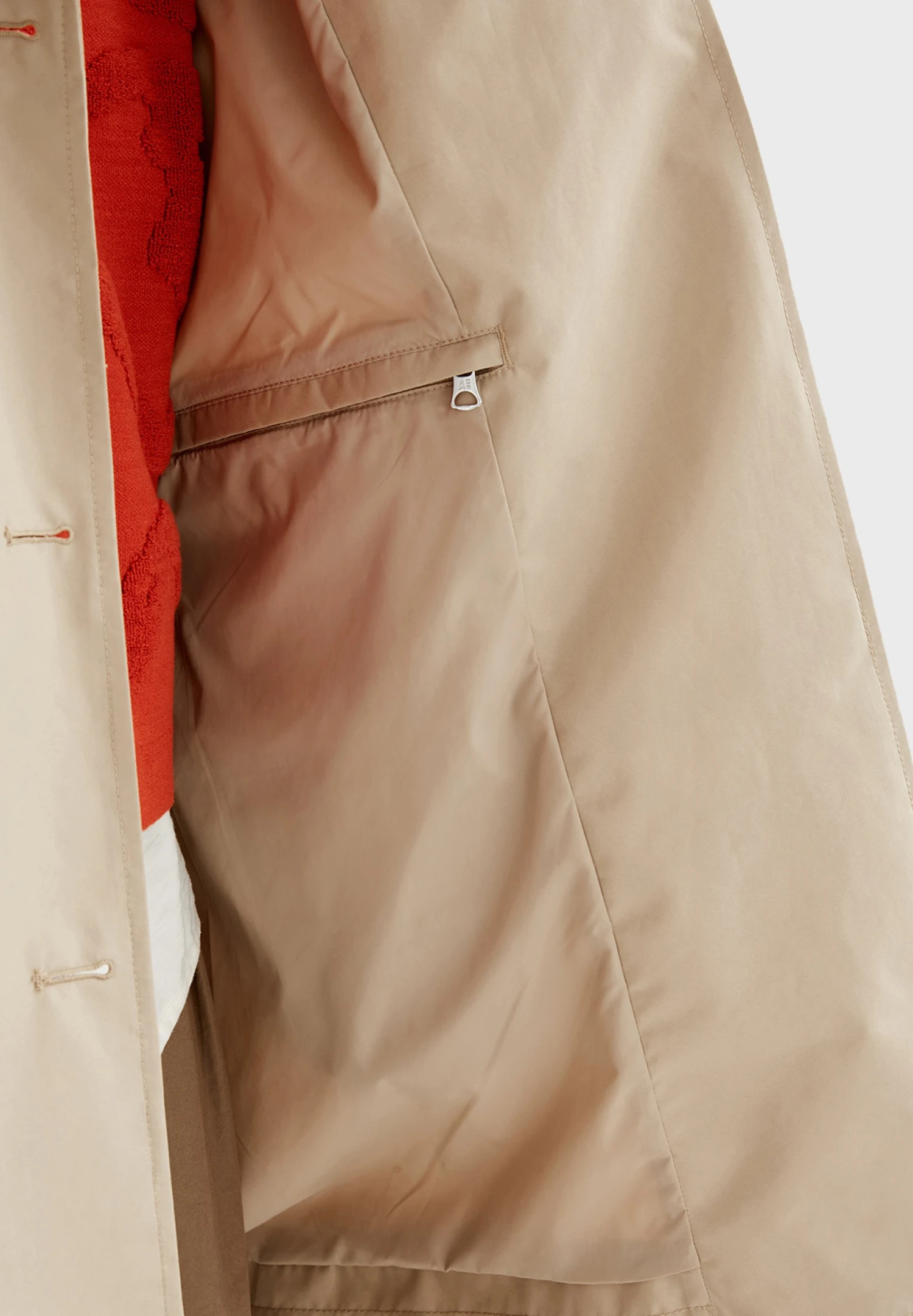 Aigle Aiw22Wout005 - Trench - Beige 10 Aigle Aiw22Wout005 - Trench - Beige – Image 8