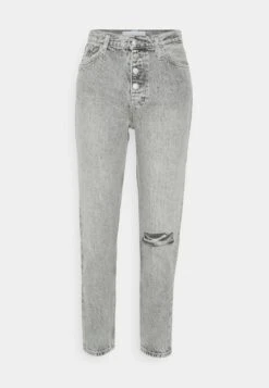 Calvin Klein Jeans Mom Jean - Jeans Fuselé - Denim Grey -Next Soldes 5b35a628c6da4c3e90fbf10288513b18