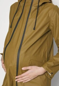 Mamalicious Mldrops Tikka Rain Coat - Parka - Dark Olive -Next Soldes 5bdfaf16df644de883168d0762c73d85