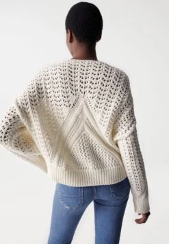 Langarm Loose - Pullover - Beige -Next Soldes 5d6986c309f94c7fb8d9daa481f90b8c