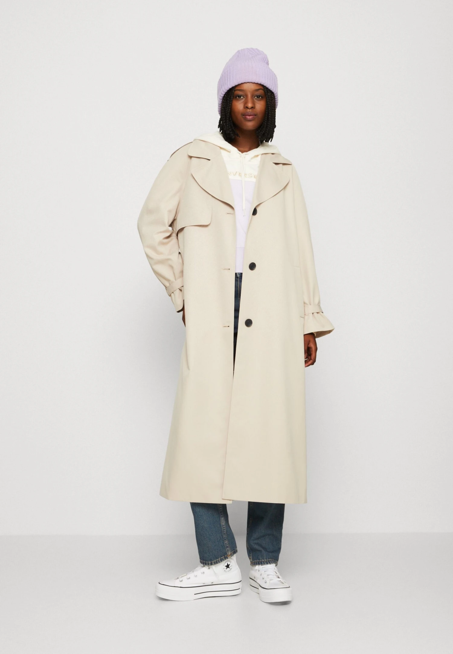 ONLY Onlchloe Single - Trench - Oxford Tan 4 ONLY Onlchloe Single - Trench - Oxford Tan – Image 2