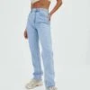 Stradivarius Jean Droit - Light Blue -Next Soldes 5fcc311cd00c4c5ab5368d2414de6f35