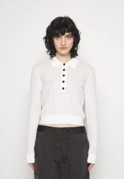 Sheer Long Sleeve - Pullover - Weiß 12 Sheer Long Sleeve - Pullover - Weiß -Next Soldes 604a153034ab40e584028af3a0da8c90