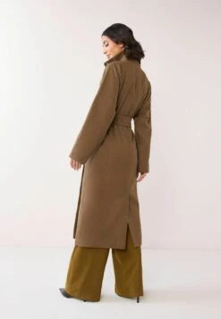 Next Funnel Neck Formal Standard - Manteau Classique - Brown -Next Soldes 613734ba4f22440690f72d233626a082