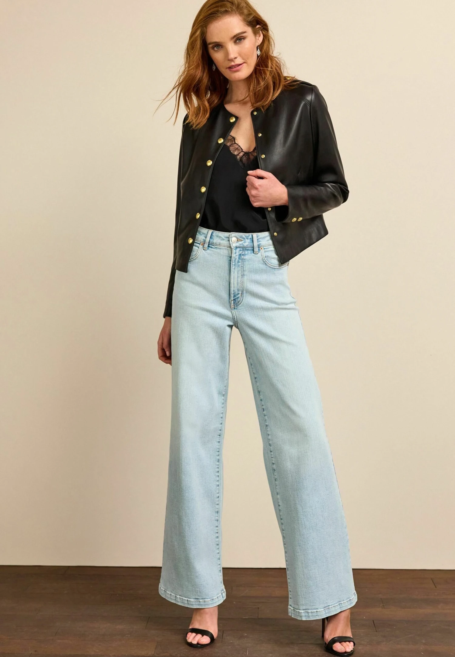 Next Hourglass Wide Leg - Jean Flare - Bleach Blue 4 Next Hourglass Wide Leg - Jean Flare - Bleach Blue – Image 2