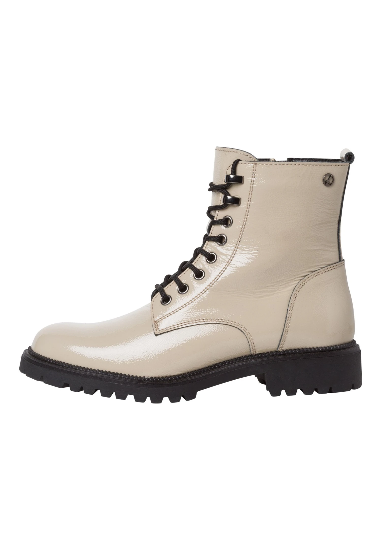 Tamaris Bottines À Lacets - Ivory Patent 4 Tamaris Bottines À Lacets - Ivory Patent – Image 2