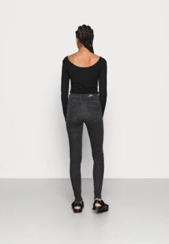 ONLY Onlpower Mid Push Up - Jeans Skinny - Medium Grey Denim -Next Soldes 64f3868e21a248ed81a9e3ea31b1eb67