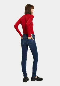 ESPRIT Stretch - Jean Slim - Blue Dark Washed -Next Soldes 6541e450c1b947d8a2c48cf0499edede