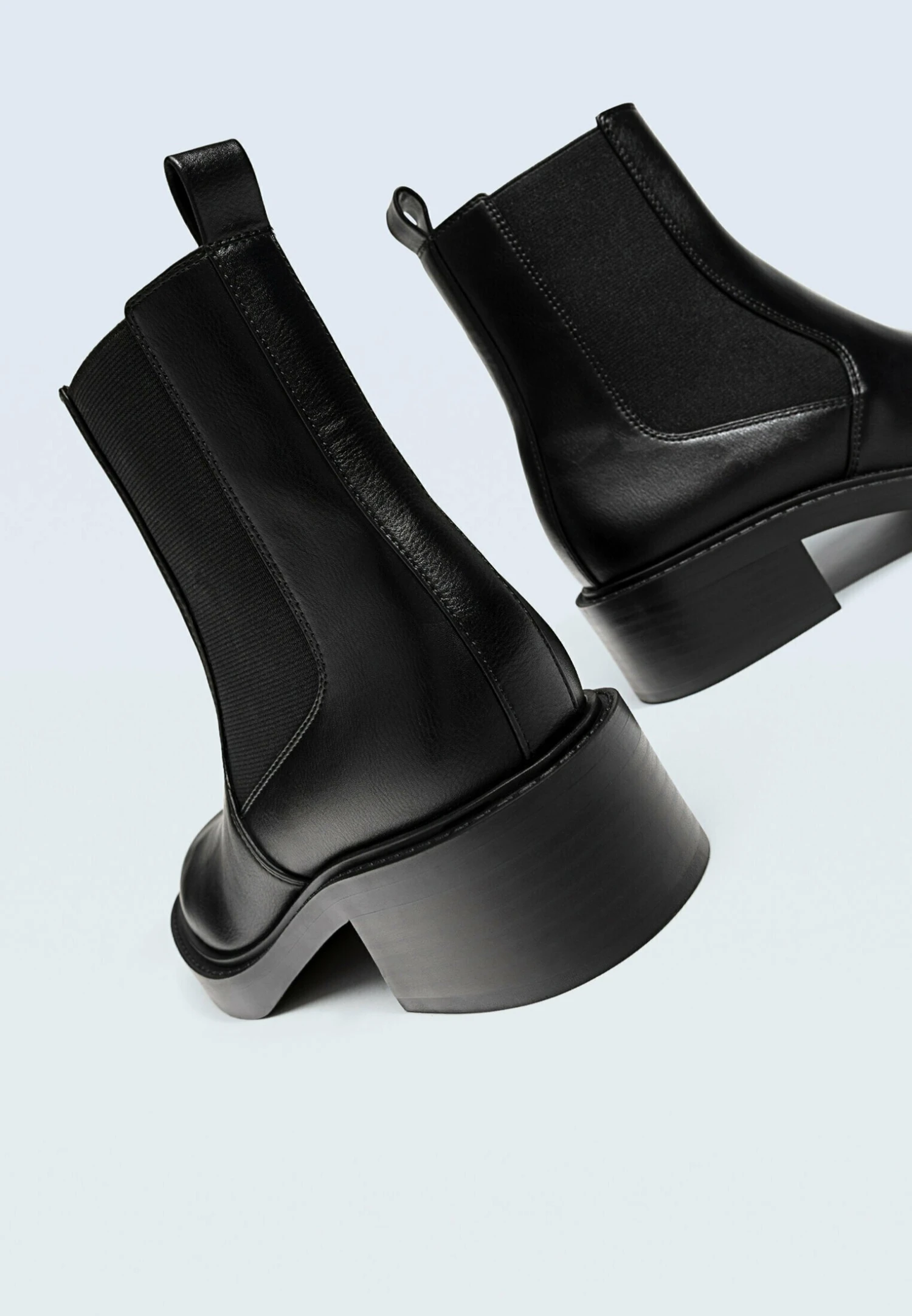 Stradivarius Flache Casual - Boots À Talons - Black 6 Stradivarius Flache Casual - Boots À Talons - Black – Image 4