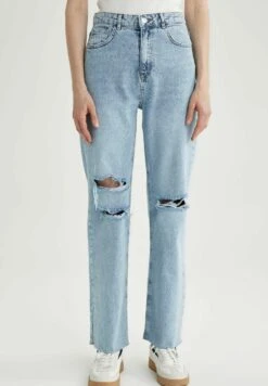 DeFacto 90 S Wide Leg - Jean Droit - Blue