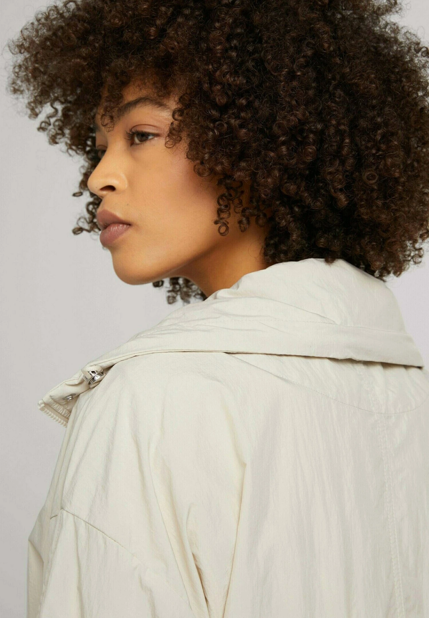 Tom Tailor Regular Fit Mit Langen Ärmeln Mit Turn-Up-Option - Parka - Light Cashew Beige 6 Tom Tailor Regular Fit Mit Langen Ärmeln Mit Turn-Up-Option - Parka - Light Cashew Beige – Image 4