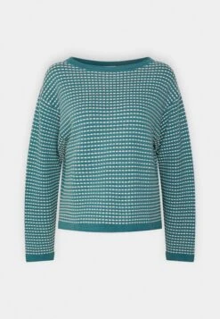 Tom Tailor Bubble Structure - Pullover - Teal Blue 10 Tom Tailor Bubble Structure - Pullover - Teal Blue -Next Soldes 66fc334bc2dc4322b550c7cd4e138df4