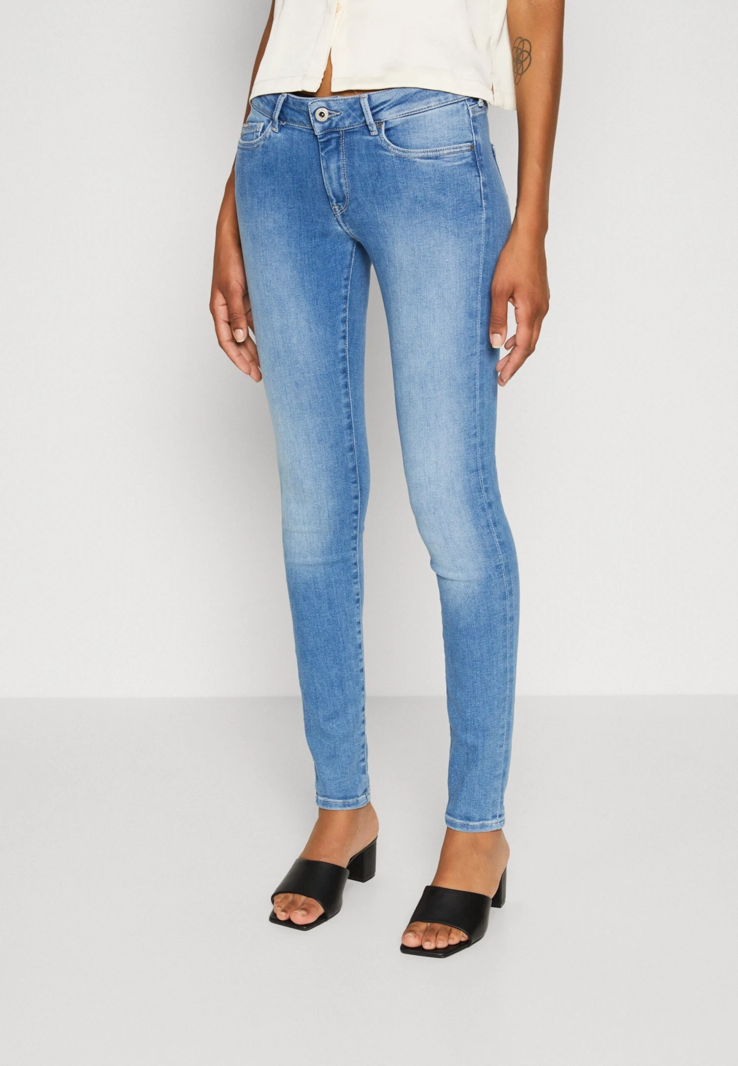 Pepe Jeans Pixie - Jeans Skinny - Denim 3 Pepe Jeans Pixie - Jeans Skinny - Denim