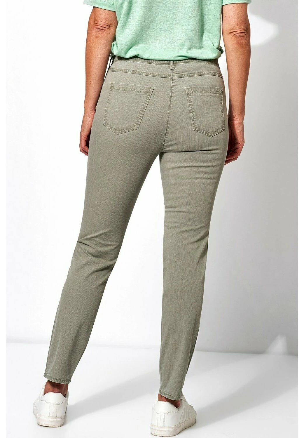 Meine Beste Freundin - Jean Slim - Khaki 4 Meine Beste Freundin - Jean Slim - Khaki – Image 2