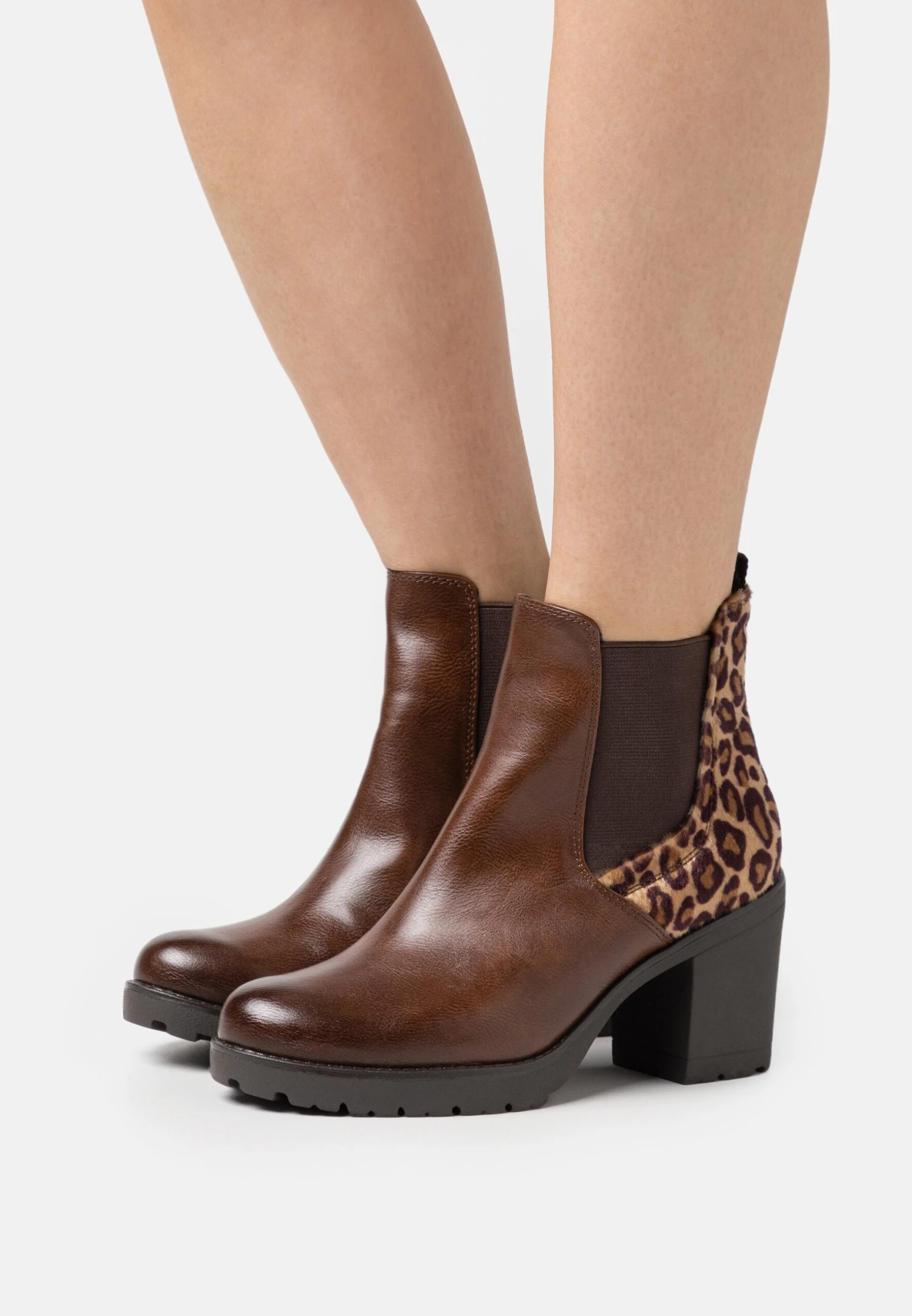 Marco Tozzi Boots À Talons - Chestnut 3 Marco Tozzi Boots À Talons - Chestnut