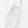 PULL & BEAR With Removable Legs - Jean Droit - White -Next Soldes 6b3db4005e53435fabbcf491488b2838